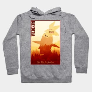 Bandera Texas wild west town Hoodie